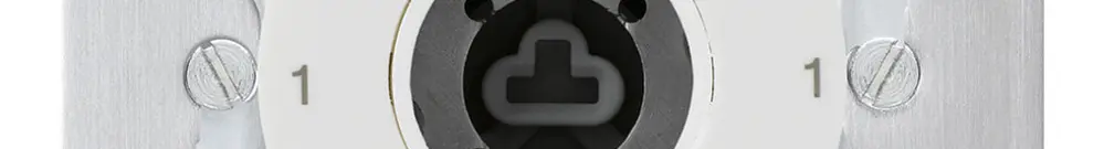 Insert pour interrupteur à clé ENC 0/1L basico blanc sans cylindre 