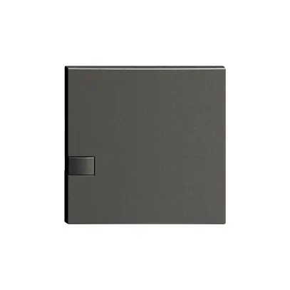 Touche 1/1 KNX/électron.s.LED EDIZIOdue commande simple noir 