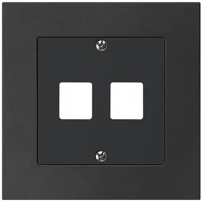 Kit frontal ENC HMS kallysto.pro pour 2 modules noir 