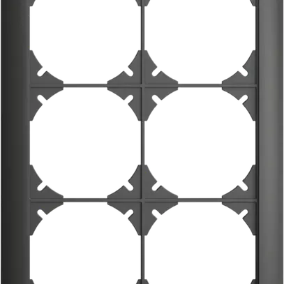 En-tête ENC EDIZIOdue SNAPFIX® 3×2 vertical 148×208mm gris foncé 