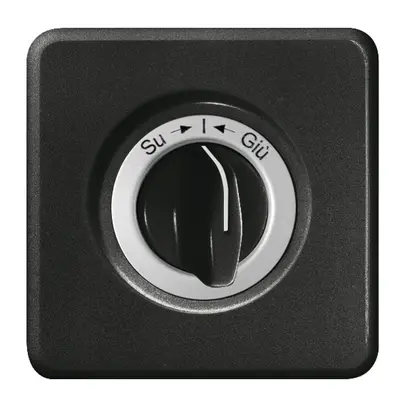 UP-Frontset Su-I-Giu schwarz, für Schwenktaster FH 