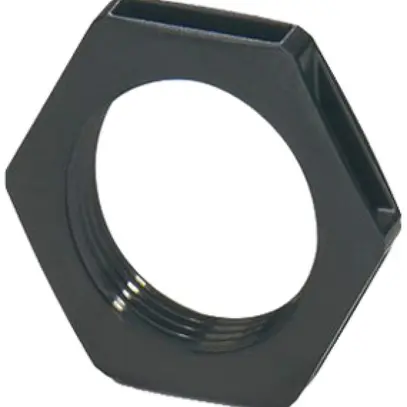 Contre-écrou PX FT M/PG25 2.5×6.5mm matière synthétique polyamide noir 