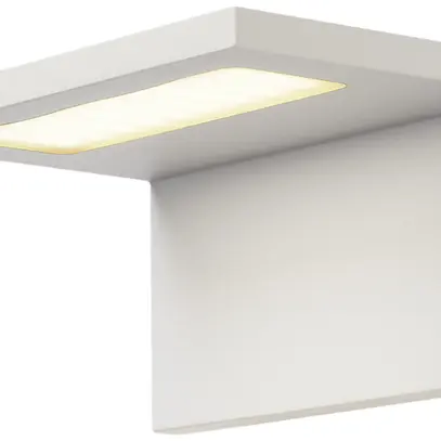 Lampada a muro LED SLV ANGOLUX WALL, 6W 700lm 3000K IP44 bianco 