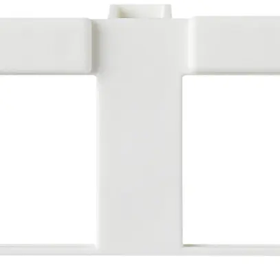 Modulo multimedia kallysto M3 CUC vuoto per 2 RJ45 R&M bianco 