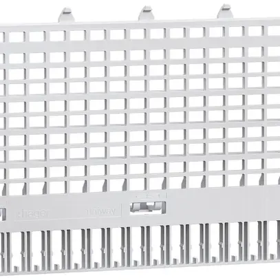 Griglia protettiva Hager uniway per zoccolo a innesto 180mm 20 posti 