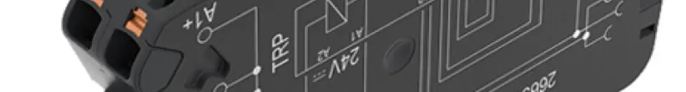 Relais WM TRP ED2 2CO AgNi 21.6…253VUC 8A/250VAC push-in 