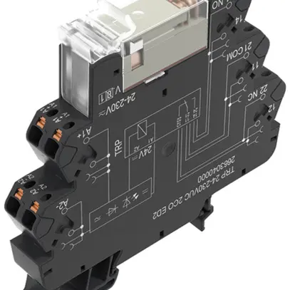 Relais WM TRP ED2 2CO AgNi 21.6…253VUC 8A/250VAC push-in 