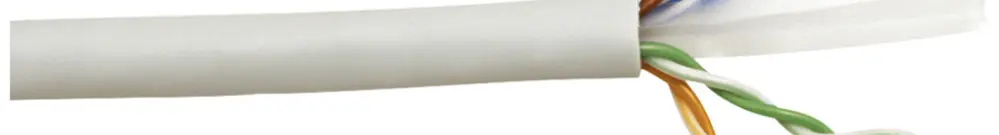 Câble informatique Roline Solid cat.6A UTP 4P AWG23 500MHz LSZH Eca gris 100m 