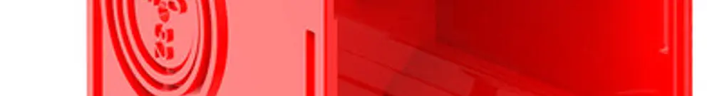 Scatola per cassaforma CRALLO-LEU 278×78×73mm 3×1 senza alogeni rosso 