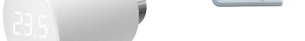 Kit servomoteur RF Shelly BLU TRV SET 1 BLE M30×1.5 1×adaptateur 