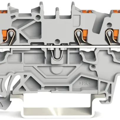 Durchgangsklemme WAGO TopJob-S 1.5mm² 3L grau Serie 2201 