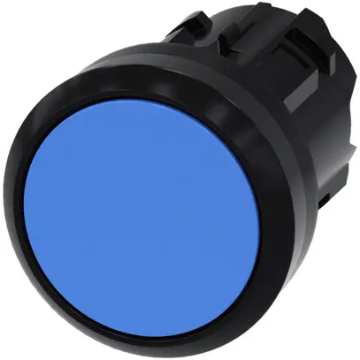 Contatto pulsante Siemens SIRIUS ACT blu materia sintetica 