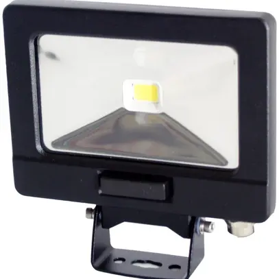Projecteur LED ELBRO 10W avec détec.d.mouv. et télécomm., noir 