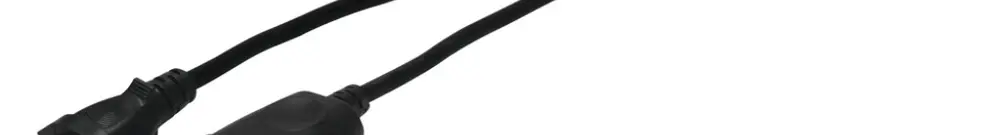 Verlängerung Steffen T12 Stecker T13 Kupplung schwarz 3m mit KS 3×1mm² 