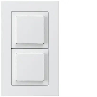 Combinaison ENC kallysto.pro grd.I-I verticale poussoir+interr.S3 blanc 
