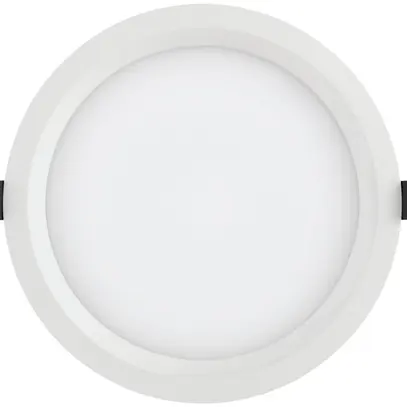Downlight LED INC LDV ALU DN 200, DALI 25W 3000K IP44, 100°, blanc 