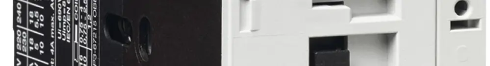 Contattore di potenza Hager 3P+1 chiusura 25A da AC-3 tensione di bobina 24VDC 