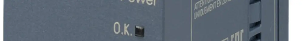 Stromversorgung Siemens LOGO!POWER, IN:100…240VAC, OUT:5VDC/3A, 2TE 