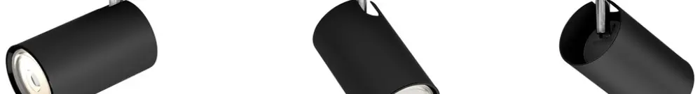 Plafoniera myLiving Kosipo, GU10 118×92×443mm IP20 nero 