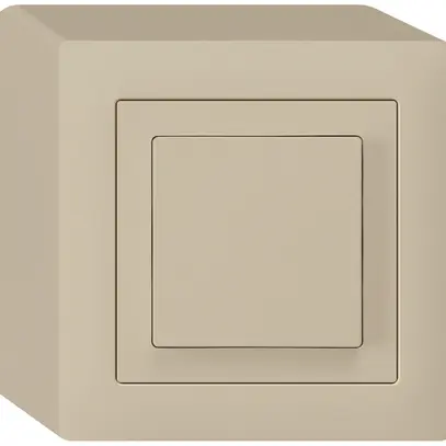 Interruttore puls.AP EDIZIOdue 3/1L beige 