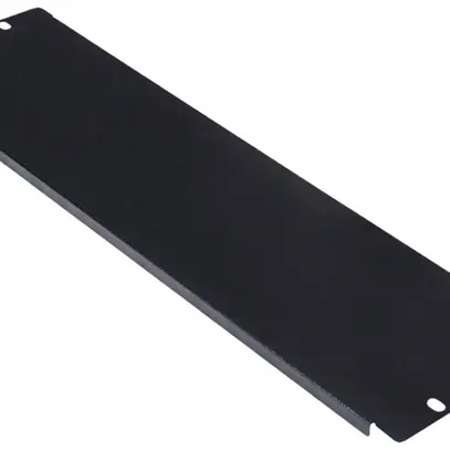 Cache frontal ROLINE 480×133mm acier noir 