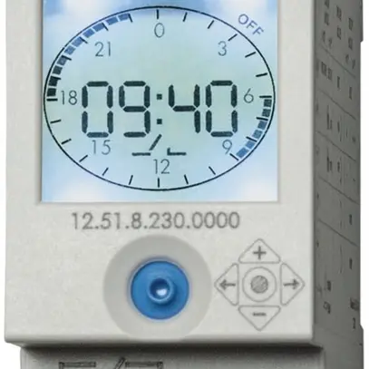 Interrupteur horaire AMD Finder 12.51, 1C 16A 230VAC NFC 2UM 