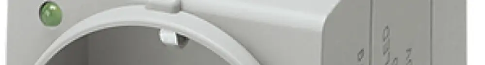 Presa AMD Phoenix Contact EO-CF/PT, SCHUKO, Push-In, grigio 