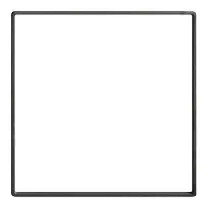 Cadre complémentaire EDIZIOdue prestige 2×2 noir 