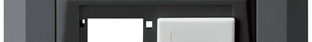 Kit di montaggio INC kallysto.line R&M freenet antracite 