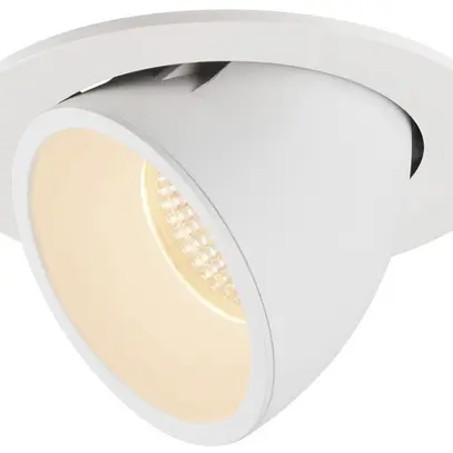Downlight LED INS SLV NUMINOS GIMBLE L, 25.4W 700mA 2250lm 2700K 55° bi 