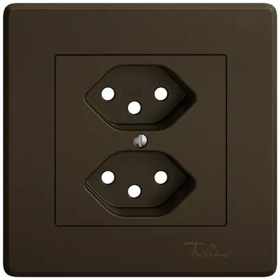 Kit di montaggio INC EDIZIO.liv SNAPFIX® per presa 2×T13 ma 