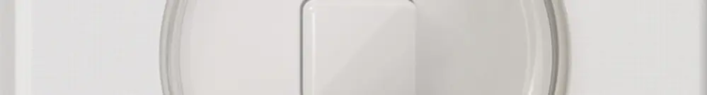 Interruttore 1K/1T NEVO Wiser N.CO bianco 