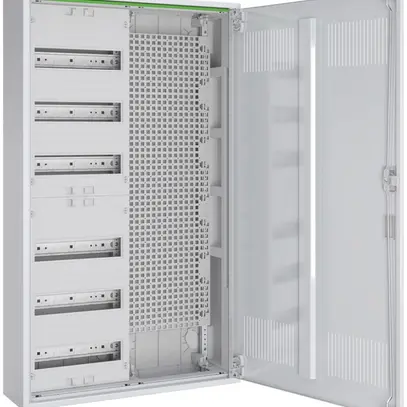 Distributeur-AP Pragma Multi 2 champs DIN Media 6 rangées 