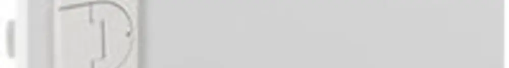 Porta destra Hager univers 269×1200×12mm IP30 bianco 