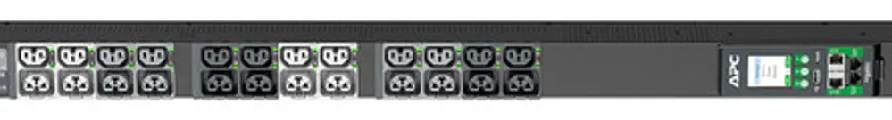 Presa multipla APC NetShelter 55×1780×75mm 24×C13 24×C19 Switch 22.1kW 400V 32A 