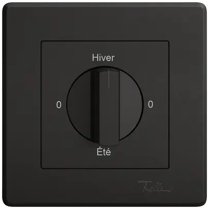 UP-Montageset EDIZIO.liv SNAPFIX® f.Drehschalter m.Griff 0-Hiver-0-Été sz 