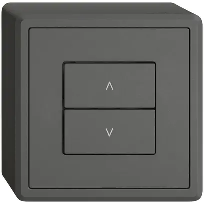 Interrupteur stores AP EDIZIO.liv Wiser SNAPFIX® 2 touches WLAN grf 