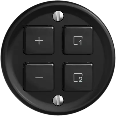 Dimmer DALI 1K/4T scena Sdue Wiser nero 