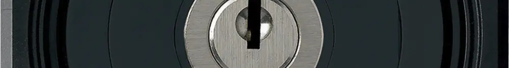 UP-Schlüsselschwenktaster robusto IP55 schwarz mit Deckel 2P für Kombination 