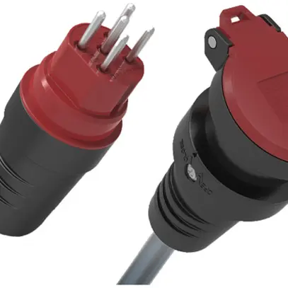 Rallonge ELBRO T15/T15 H07RN-F5G1.5mm² GDV 20m IP55 noir 