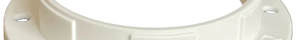 Anello filettato Elektrogros E27 materiale sintetico 56×10mm bianco 