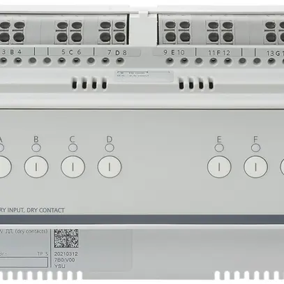 Entrée binaire KNX AMD Siemens N 262D51, 8-fois, p.contacts libres de potentiel 