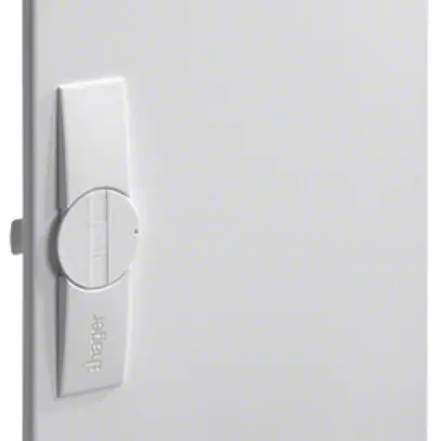 Porte droite Hager Univers 269×1519×12mm IP44 blanc 