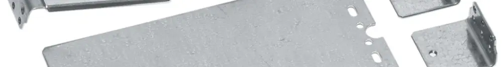 Montageplatte Hager univers N 150×250mm 
