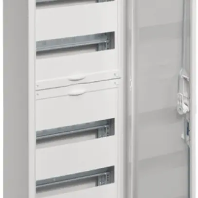 Distributore AP Hager univers 8-file 96UM porta IP44 300×1250×160mm 