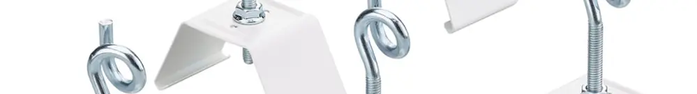 Support pour suspension CoreLine 40×67×115mm acier bc suspension à chaîne 5 pcs 