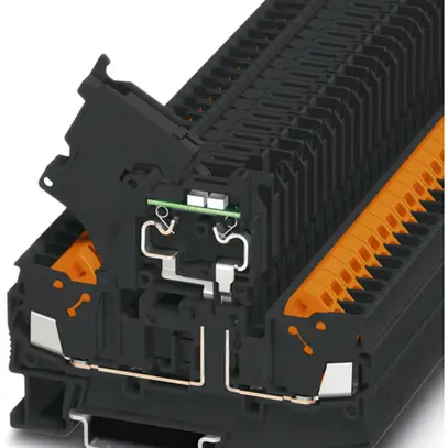 Borne de sécurité connexion rapide 6A fusible G5×20mm 