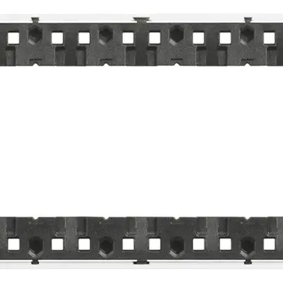 Cadre de recouvrement Living Now 6 modules 192.5×86mm white 