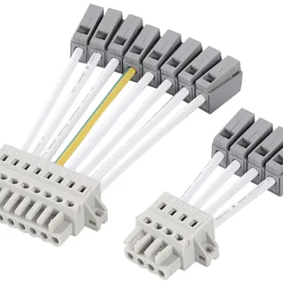 Alimentazione Sylvania RTS 12 poli (1×8 poli/1×4 poli) bianco 