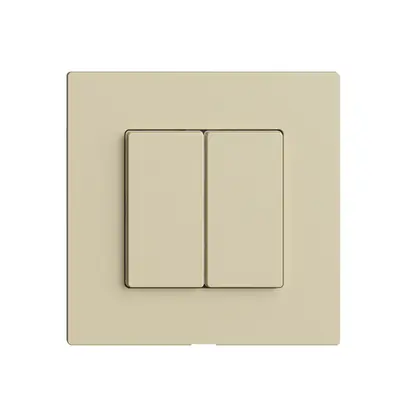 Comando per interruttore 2K/2T Edue Wiser vanille 